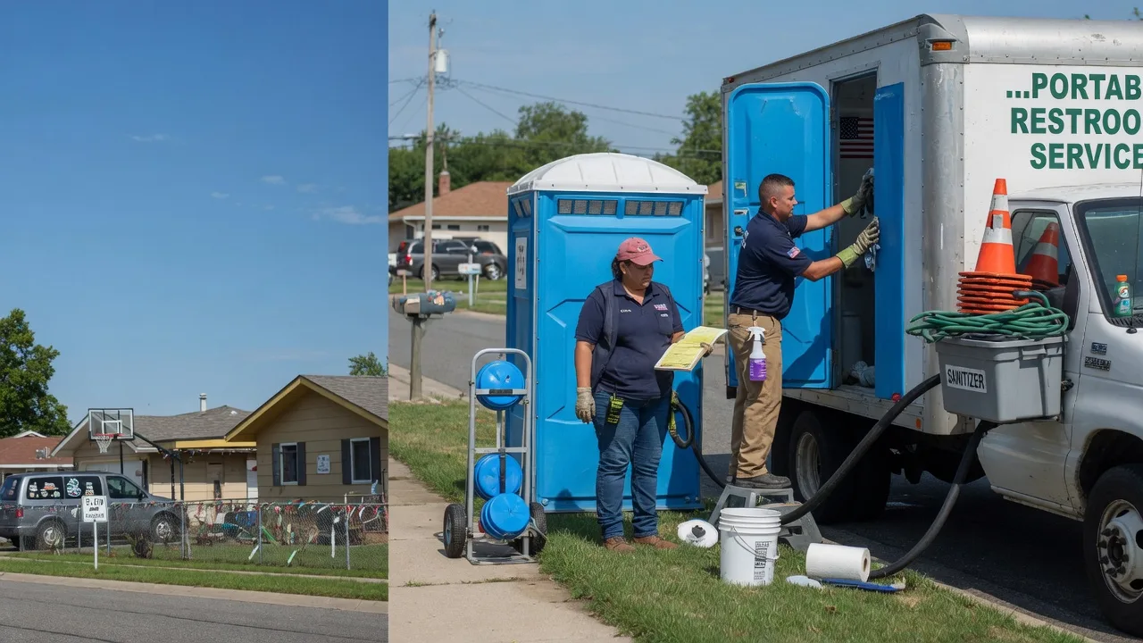 Portable Toilet Rental in Pulaski, WI near me
